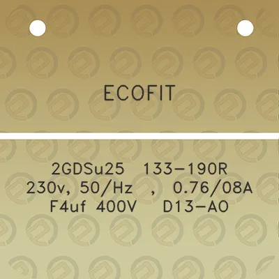 ecofit-2gdsu25-133-190r-230v-50hz-07608a-f4uf-400v-d13-ao