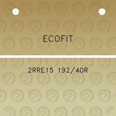 ecofit-2rre15-19240r