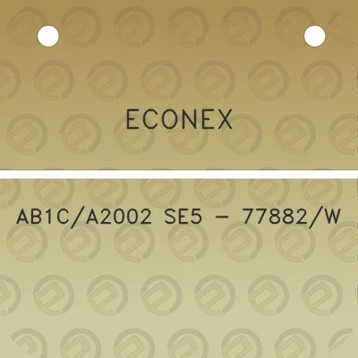 econex-ab1ca2002-se5-77882w