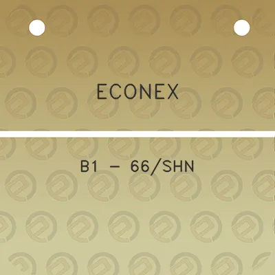 econex-b1-66shn