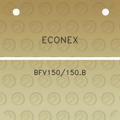 econex-bfv150150b