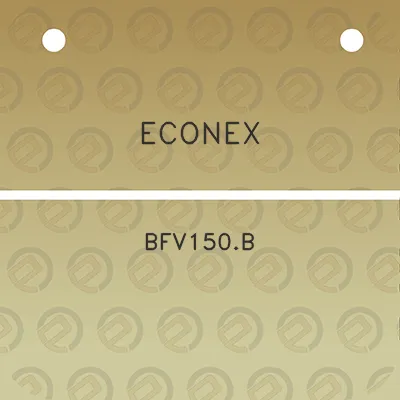 econex-bfv150b