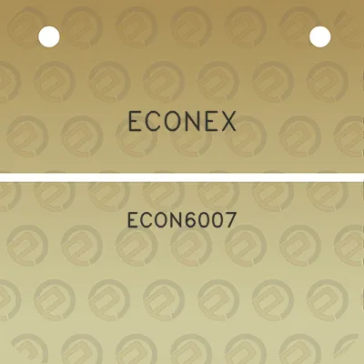 econex-econ6007