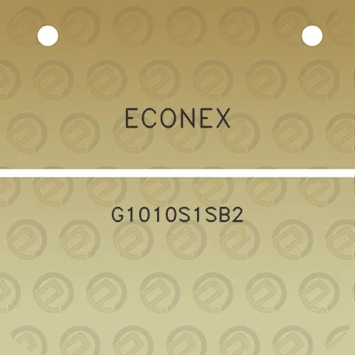 econex-g1010s1sb2