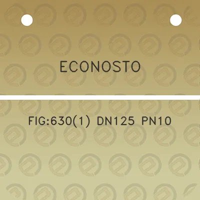 econosto-fig6301-dn125-pn10