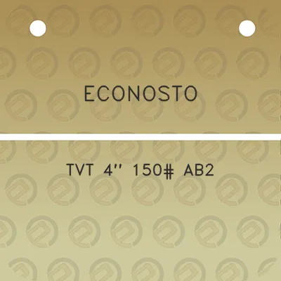 econosto-tvt-4-150-ab2