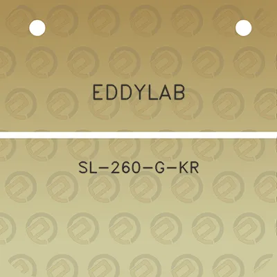 eddylab-sl-260-g-kr