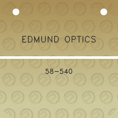 edmund-optics-58-540