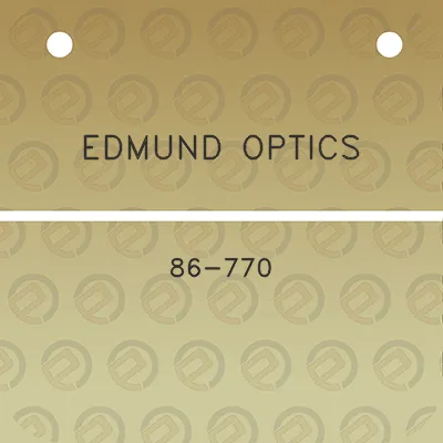 edmund-optics-86-770