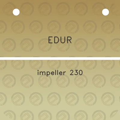 edur-impeller-230