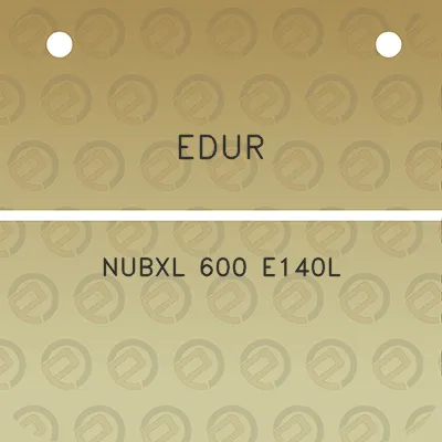 edur-nubxl-600-e140l