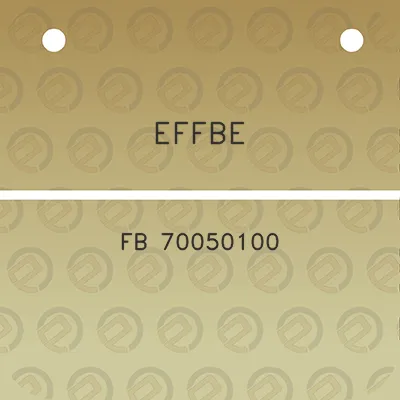 effbe-fb-70050100