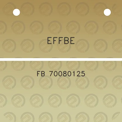 effbe-fb-70080125