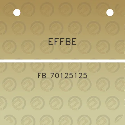 effbe-fb-70125125