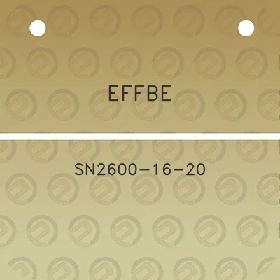 effbe-sn2600-16-20