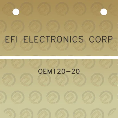 efi-electronics-corp-oem120-20