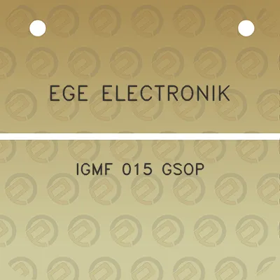 ege-electronik-igmf-015-gsop