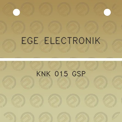 ege-electronik-knk-015-gsp