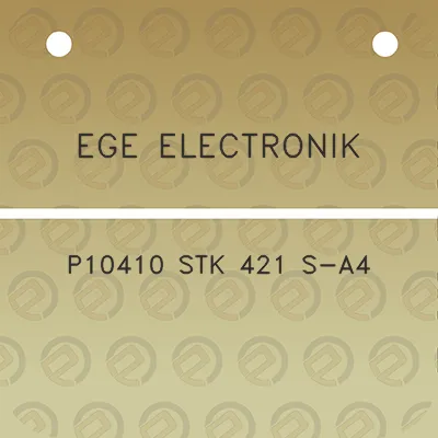 ege-electronik-p10410-stk-421-s-a4