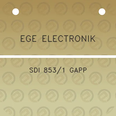 ege-electronik-sdi-8531-gapp