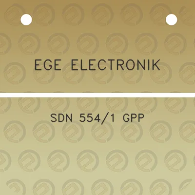 ege-electronik-sdn-5541-gpp