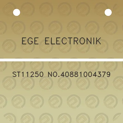 ege-electronik-st11250-no40881004379