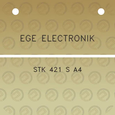 ege-electronik-stk-421-s-a4