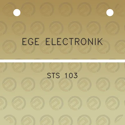 ege-electronik-sts-103