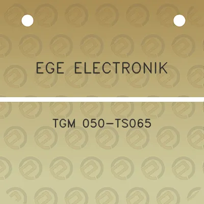 ege-electronik-tgm-050-ts065