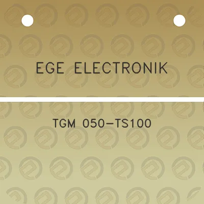 ege-electronik-tgm-050-ts100