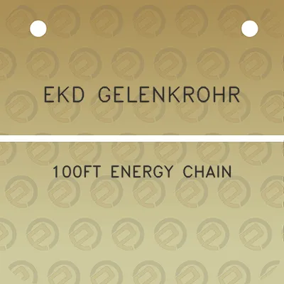 ekd-gelenkrohr-100ft-energy-chain