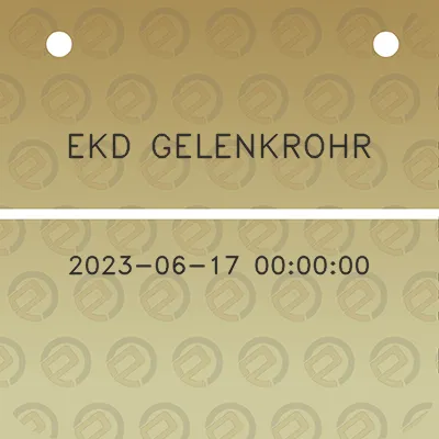 ekd-gelenkrohr-17062023