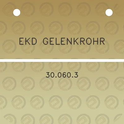 ekd-gelenkrohr-300603