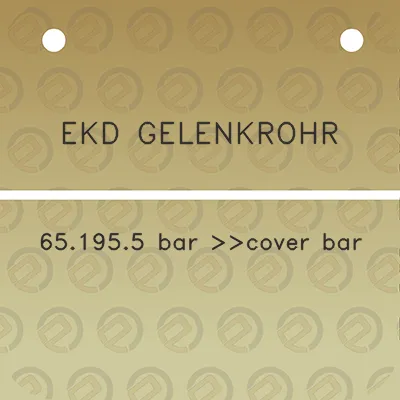 ekd-gelenkrohr-651955-bar-cover-bar