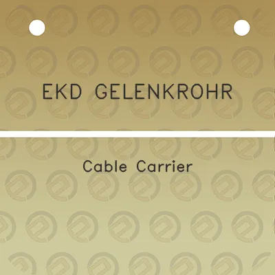 ekd-gelenkrohr-cable-carrier