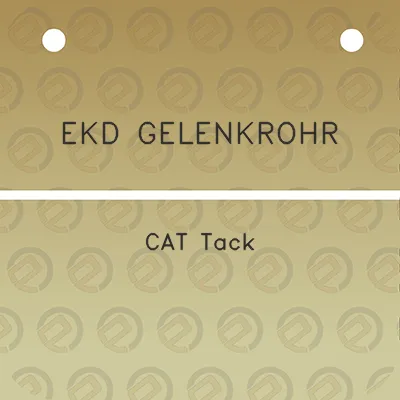 ekd-gelenkrohr-cat-tack