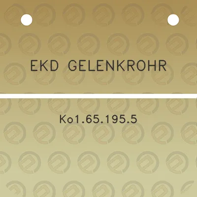 ekd-gelenkrohr-ko1651955