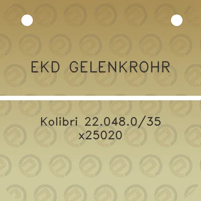 ekd-gelenkrohr-kolibri-22048035-x25020