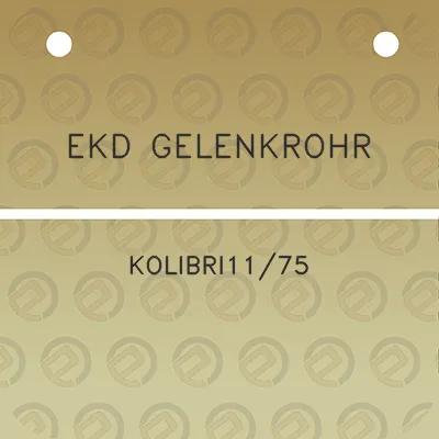 ekd-gelenkrohr-kolibri1175