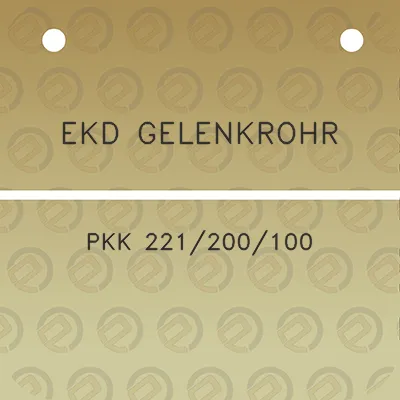 ekd-gelenkrohr-pkk-221200100