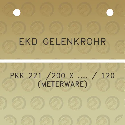 ekd-gelenkrohr-pkk-221-200-x-120-meterware