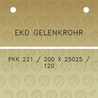 ekd-gelenkrohr-pkk-221-200-x-25025-120