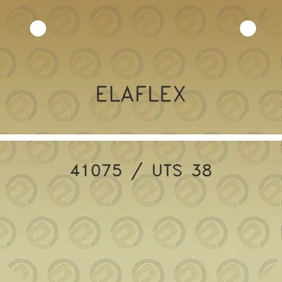 elaflex-41075-uts-38