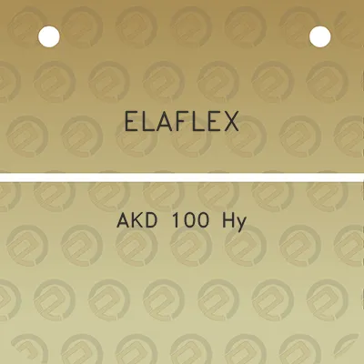 elaflex-akd-100-hy