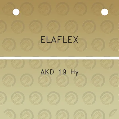 elaflex-akd-19-hy