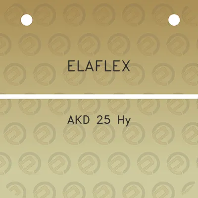 elaflex-akd-25-hy