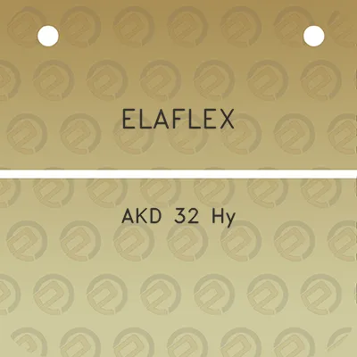 elaflex-akd-32-hy