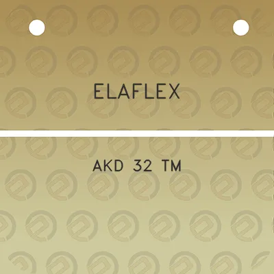 elaflex-akd-32-tm