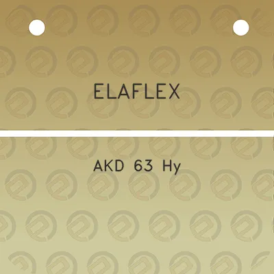 elaflex-akd-63-hy