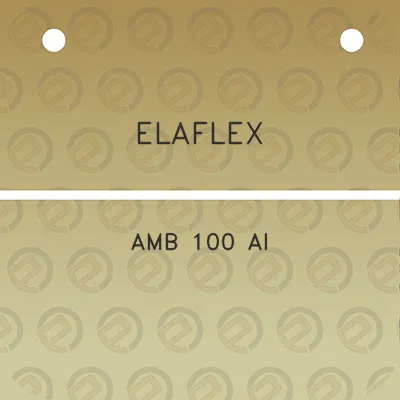 elaflex-amb-100-al